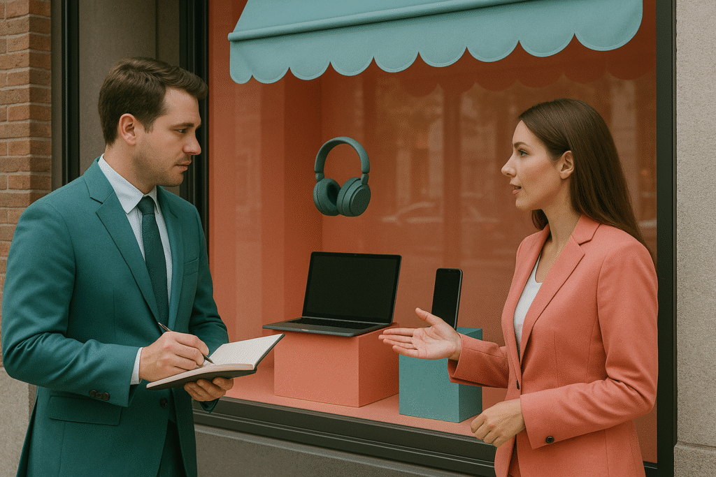 Vitrinismo en la estrategia de comunicación