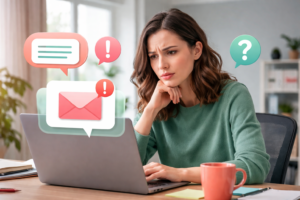 Comunicado interno en una empresa